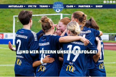 Referenz 1. FFC Recklinghausen – mehr lokale Anfragen durch bessere Online-Präsenz